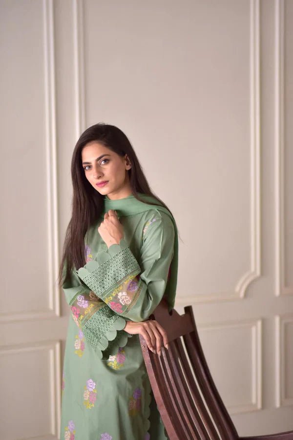 BLOSSOM LUXURY COTTON 3PC - ZORA