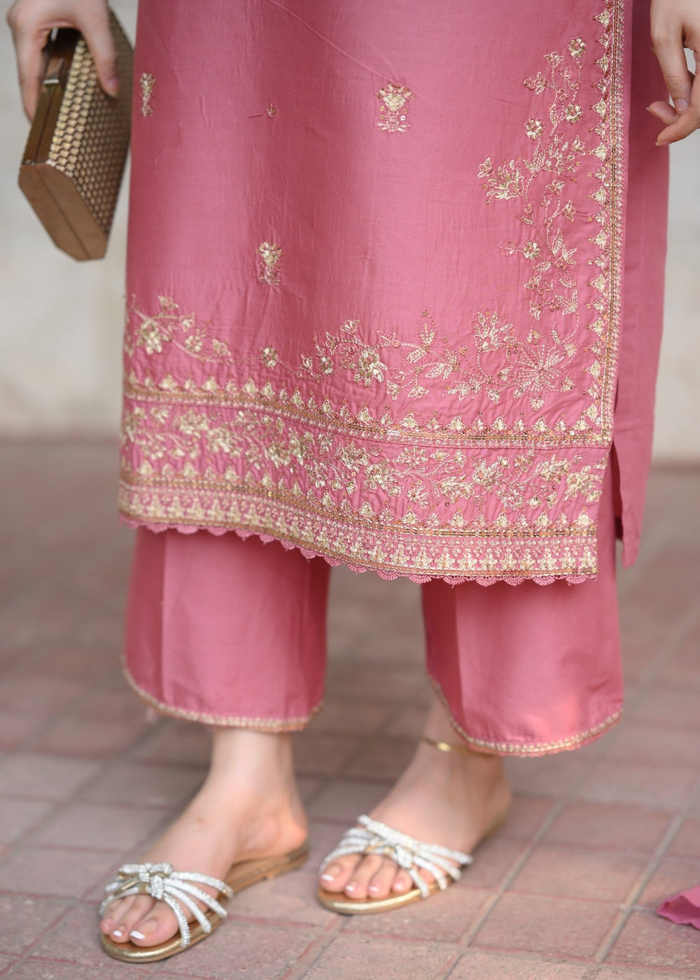 Hoor Embroidered 3Pcs