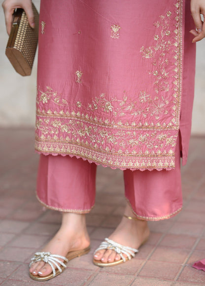 Hoor Embroidered 3Pcs