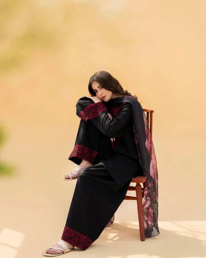 ZAROON LAWN 3PC - ZORA
