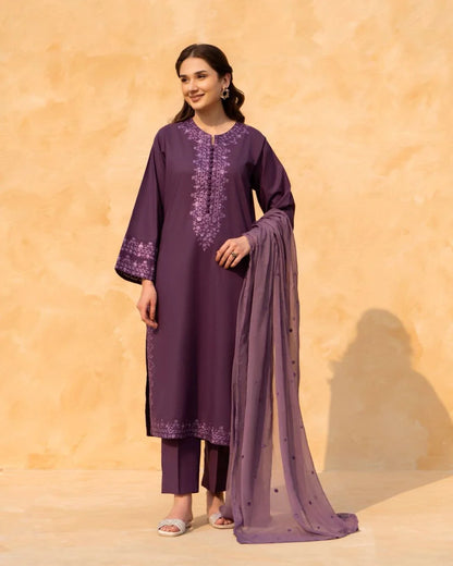 Meer Embroidery 3 piece