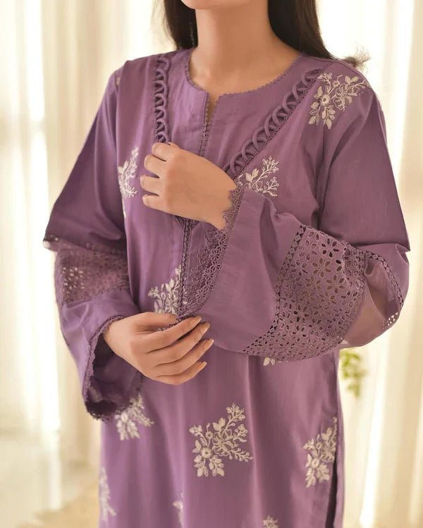 HORIYA PURPLE LAWN 3PC - ZORA