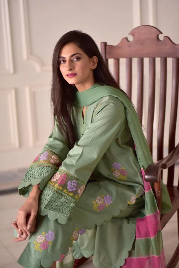 BLOSSOM LUXURY COTTON 3PC - ZORA