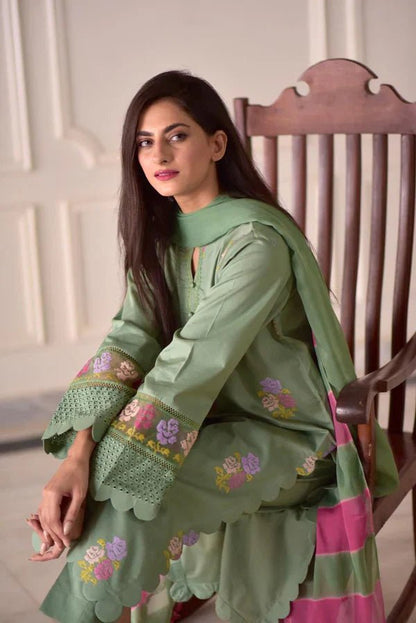 BLOSSOM LUXURY COTTON 3PC - ZORA