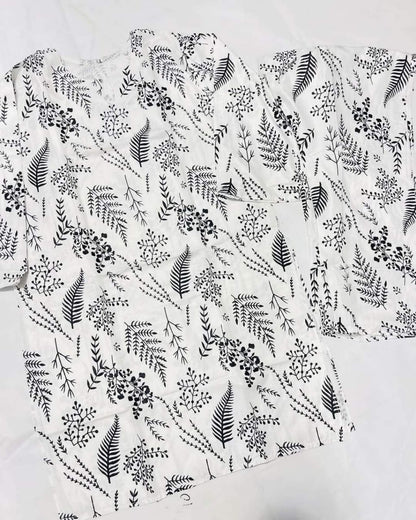 Floral Leaf Print