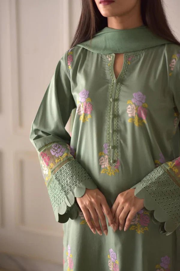 BLOSSOM LUXURY COTTON 3PC - ZORA