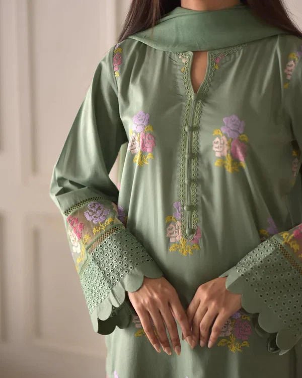 BLOSSOM LUXURY COTTON 3PC - ZORA