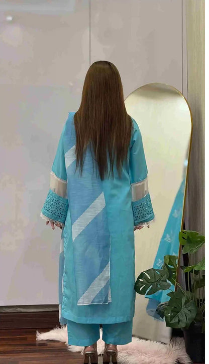 Hooriya Embroidered 3Pcs
