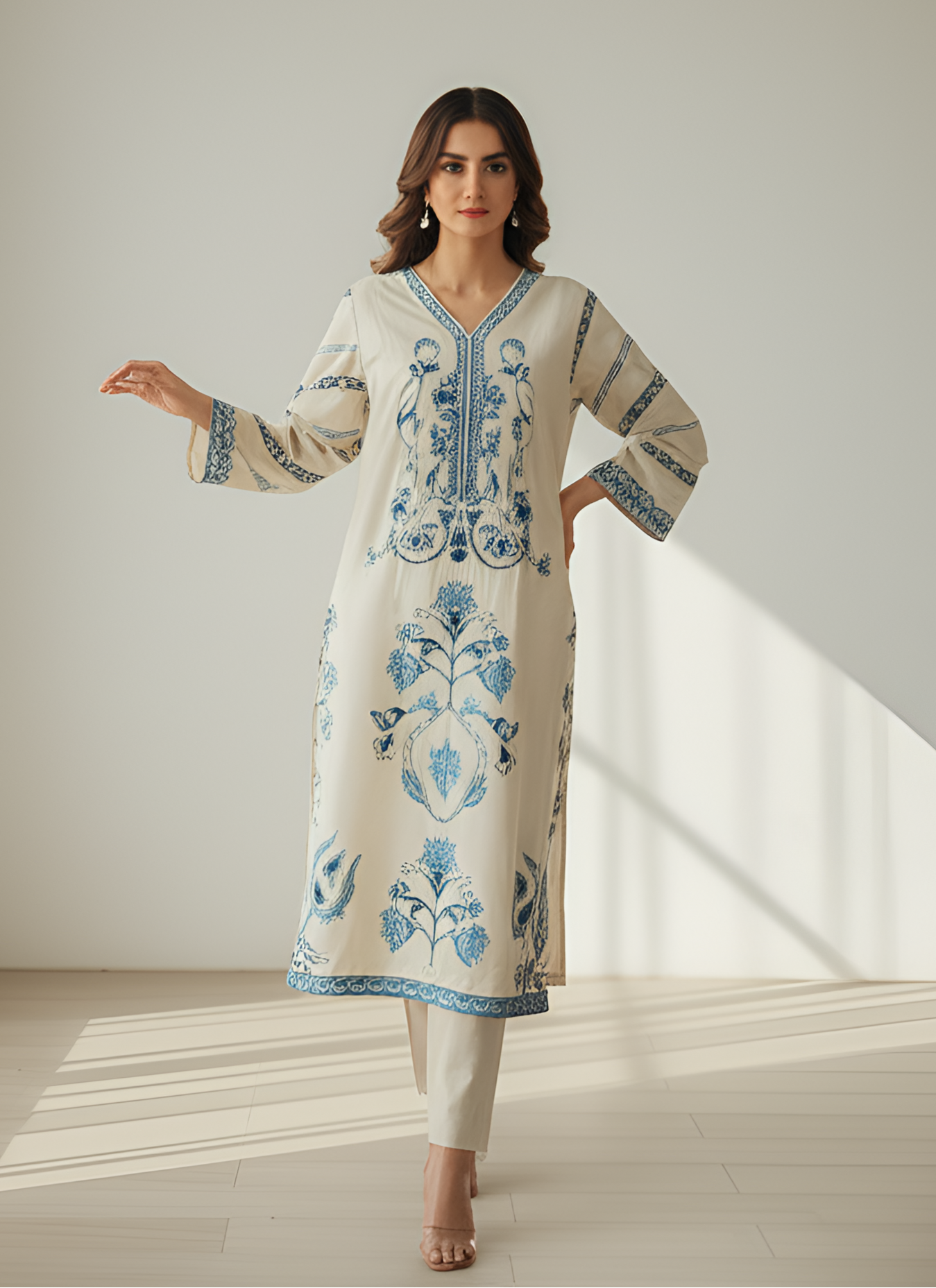 Kehksha  2PC Dhank Suit